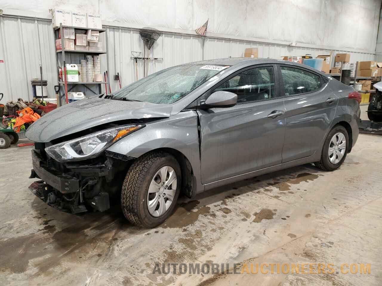 KMHDH4AE8GU650978 HYUNDAI ELANTRA 2016