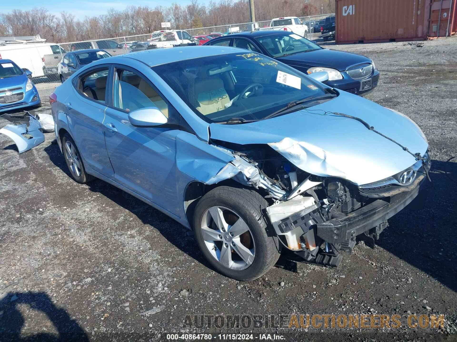 KMHDH4AE9BU105137 HYUNDAI ELANTRA 2011