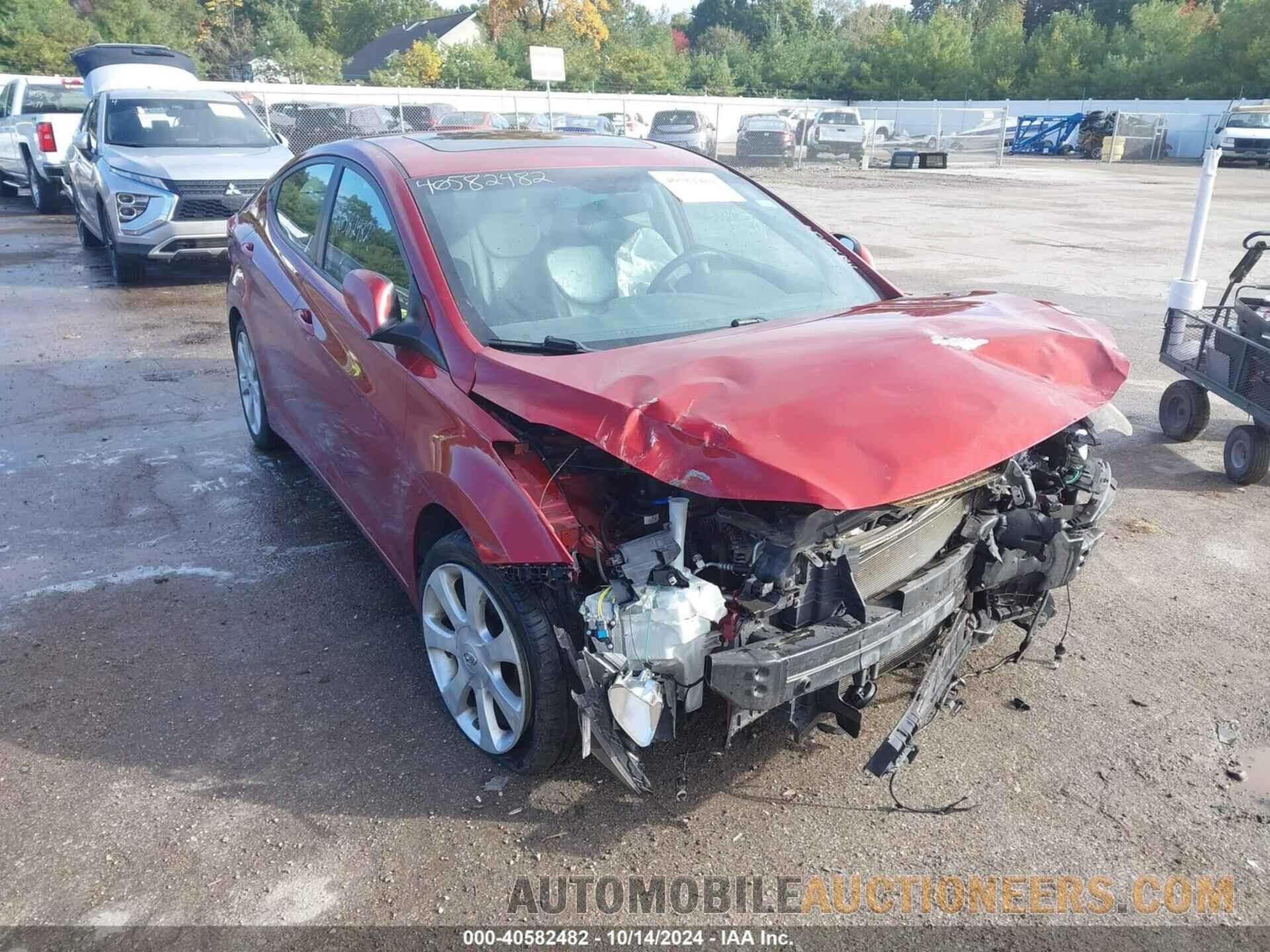 KMHDH4AE9BU138235 HYUNDAI ELANTRA 2011