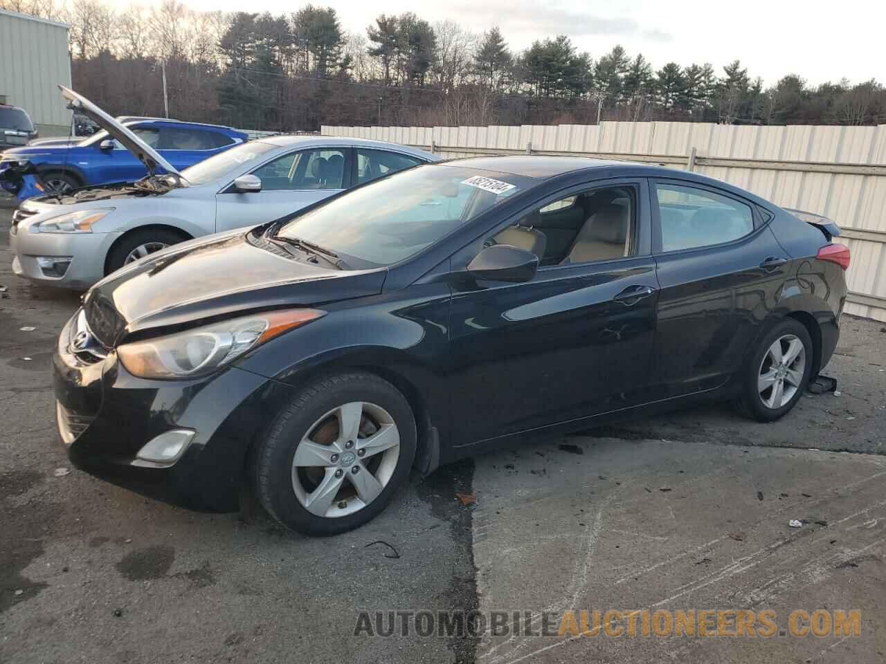 KMHDH4AE9CU196878 HYUNDAI ELANTRA 2012