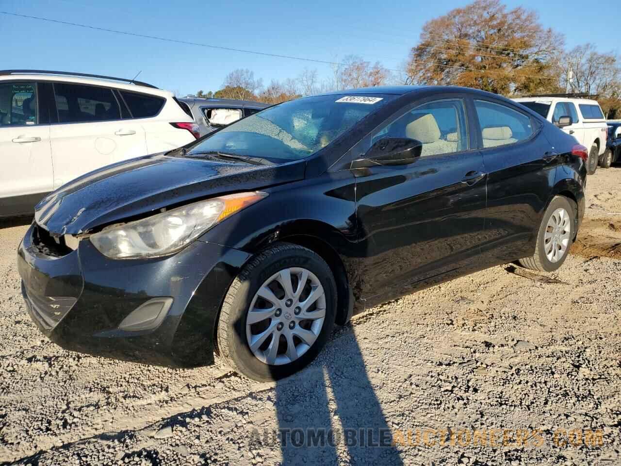 KMHDH4AE9CU395204 HYUNDAI ELANTRA 2012