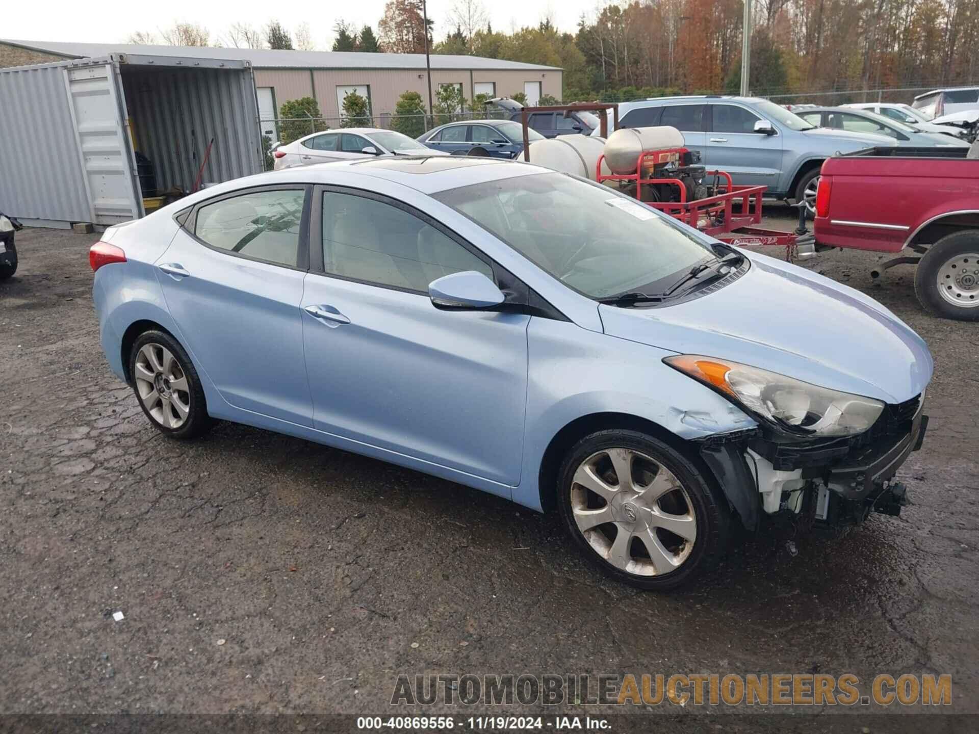 KMHDH4AE9CU485923 HYUNDAI ELANTRA 2012