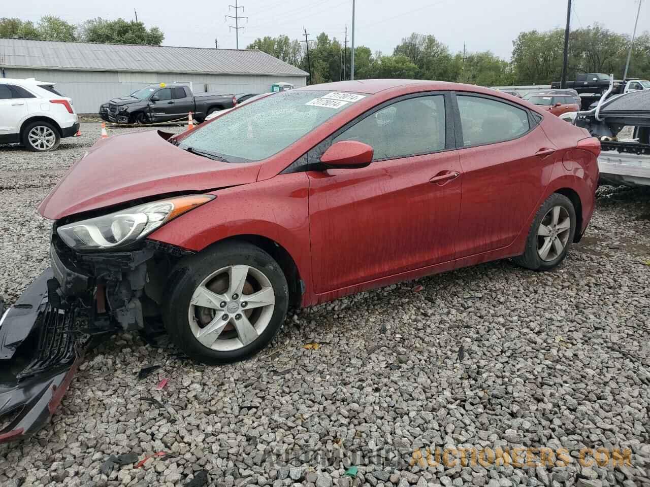 KMHDH4AE9DU497040 HYUNDAI ELANTRA 2013