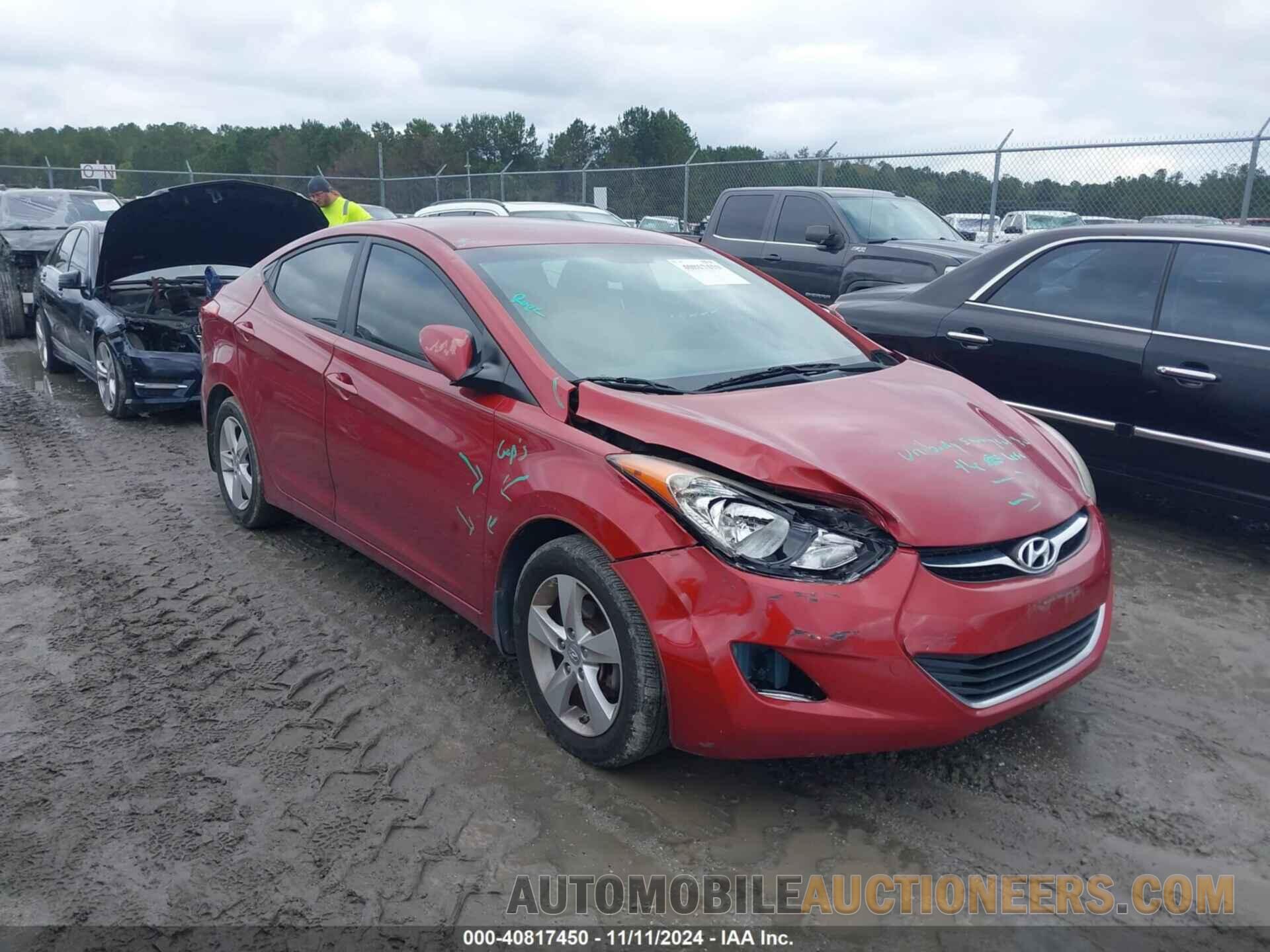 KMHDH4AE9DU534278 HYUNDAI ELANTRA 2013