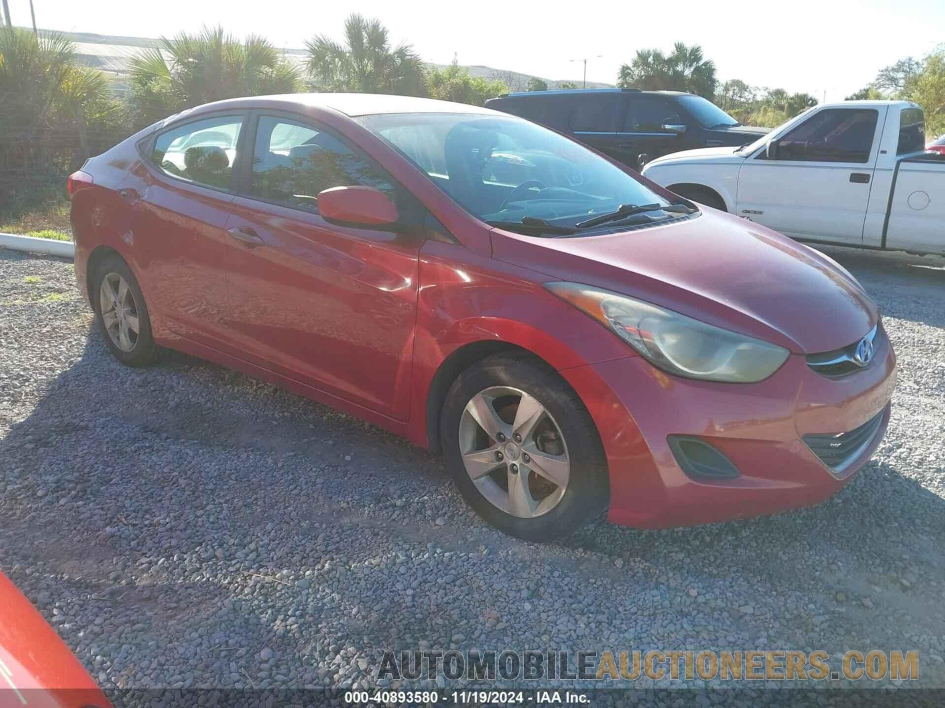 KMHDH4AE9DU939525 HYUNDAI ELANTRA 2013