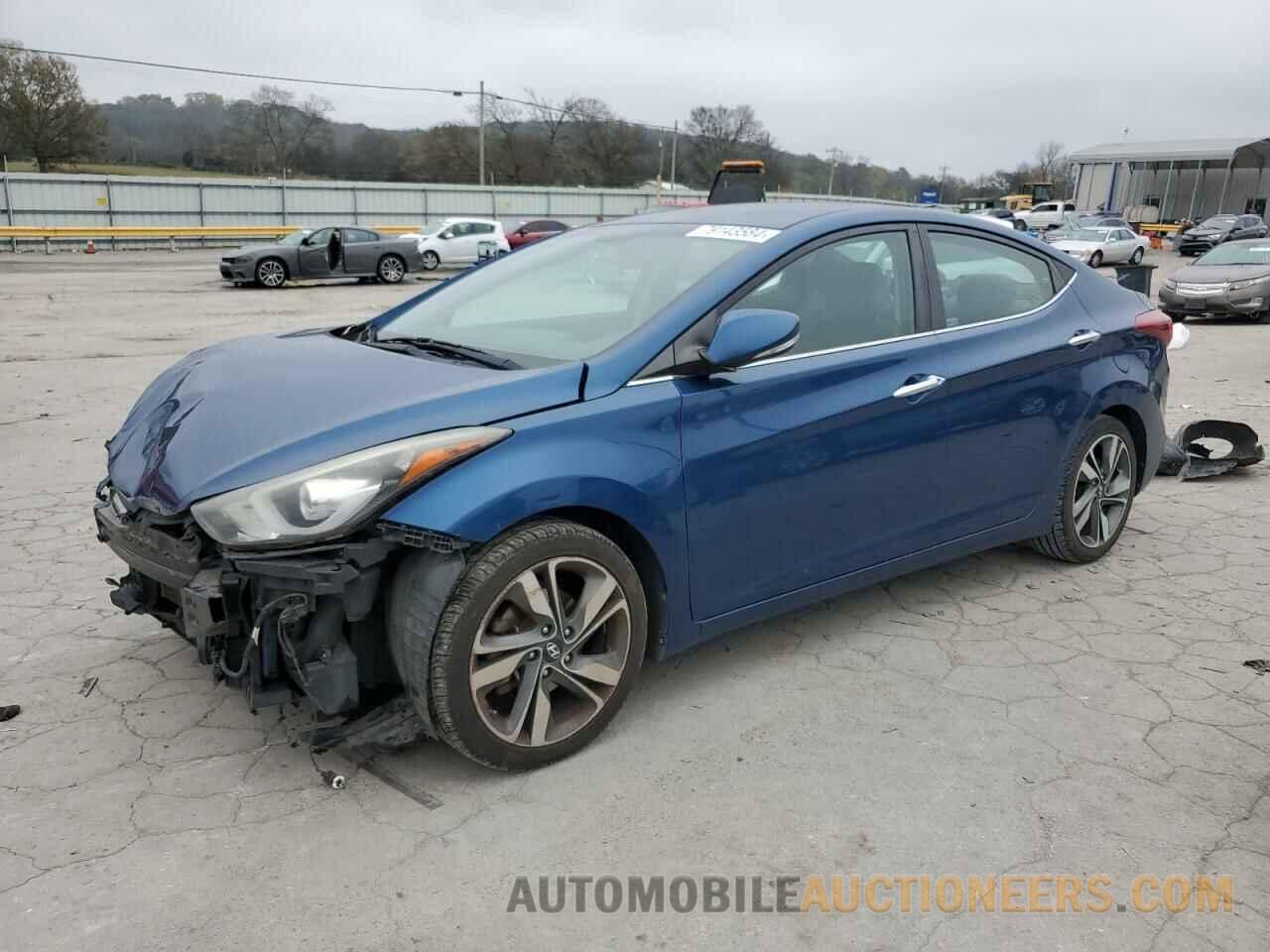 KMHDH4AE9EU076694 HYUNDAI ELANTRA 2014