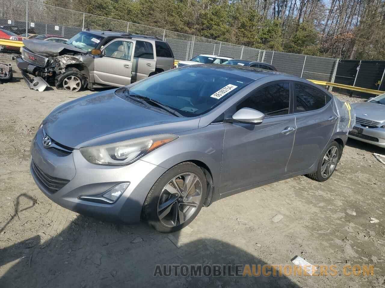 KMHDH4AE9EU089316 HYUNDAI ELANTRA 2014