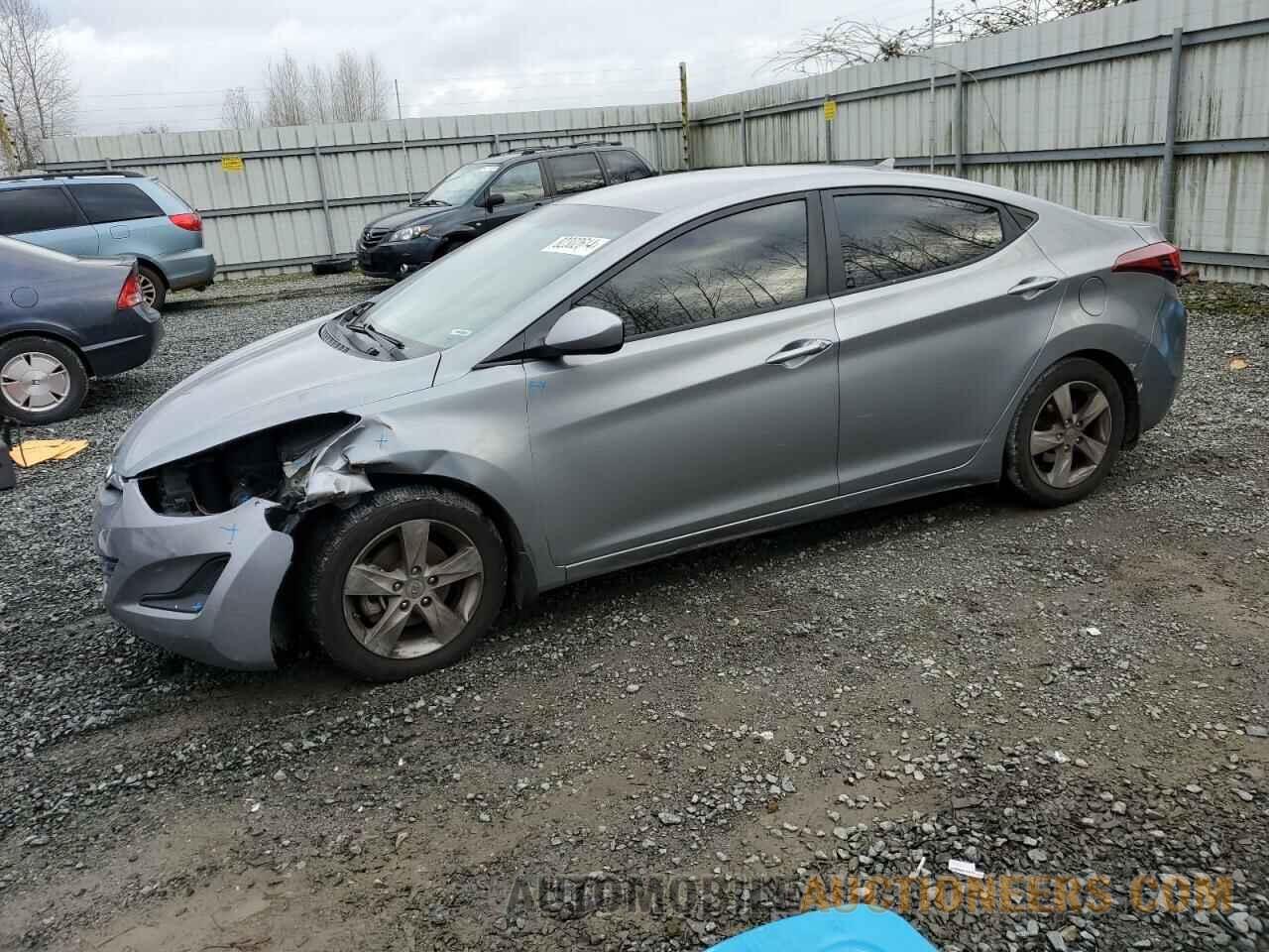 KMHDH4AE9EU205467 HYUNDAI ELANTRA 2014