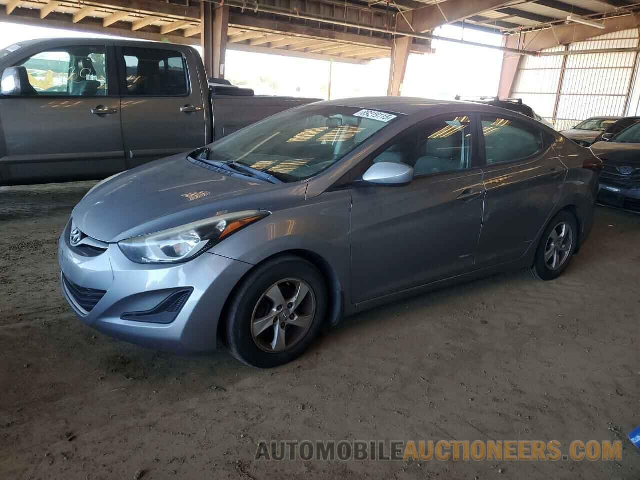 KMHDH4AE9EU206666 HYUNDAI ELANTRA 2014