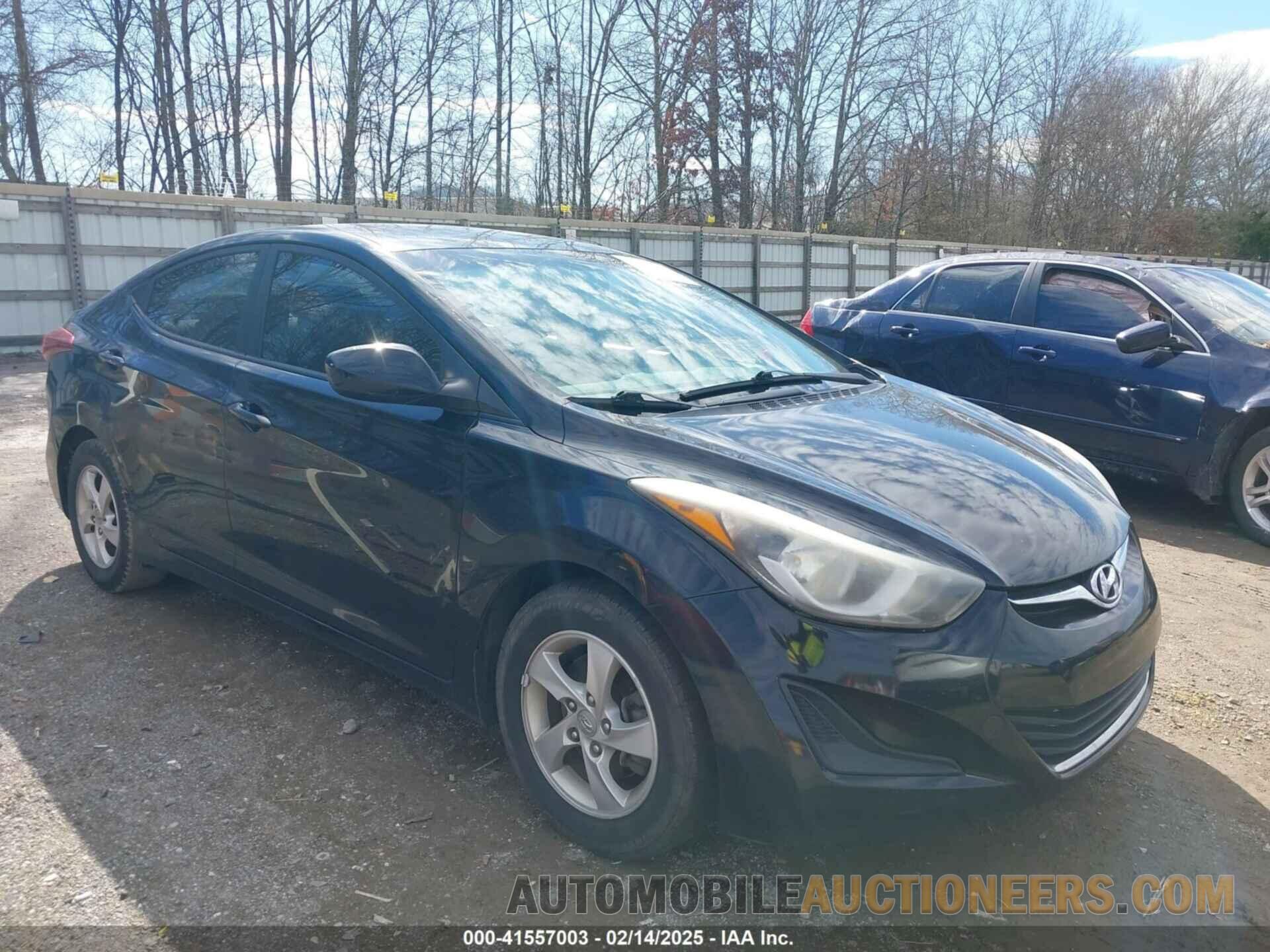 KMHDH4AE9FU265072 HYUNDAI ELANTRA 2015