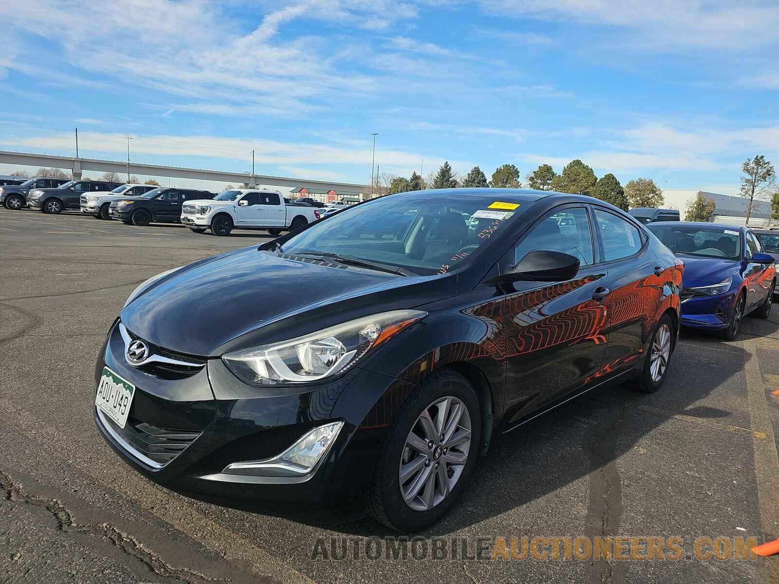 KMHDH4AE9FU322998 Hyundai Elantra SE 2015