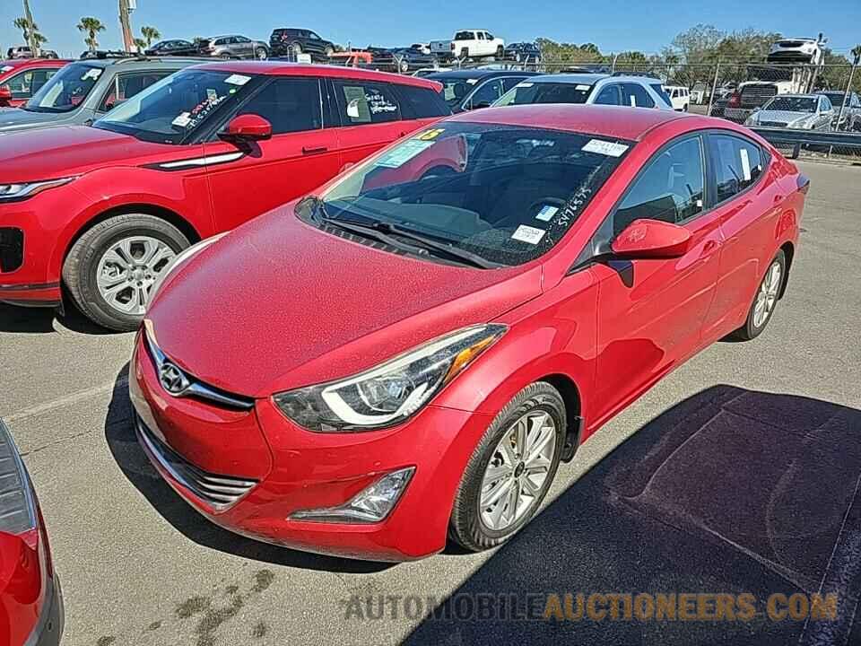 KMHDH4AE9FU351028 Hyundai Elantra SE 2015