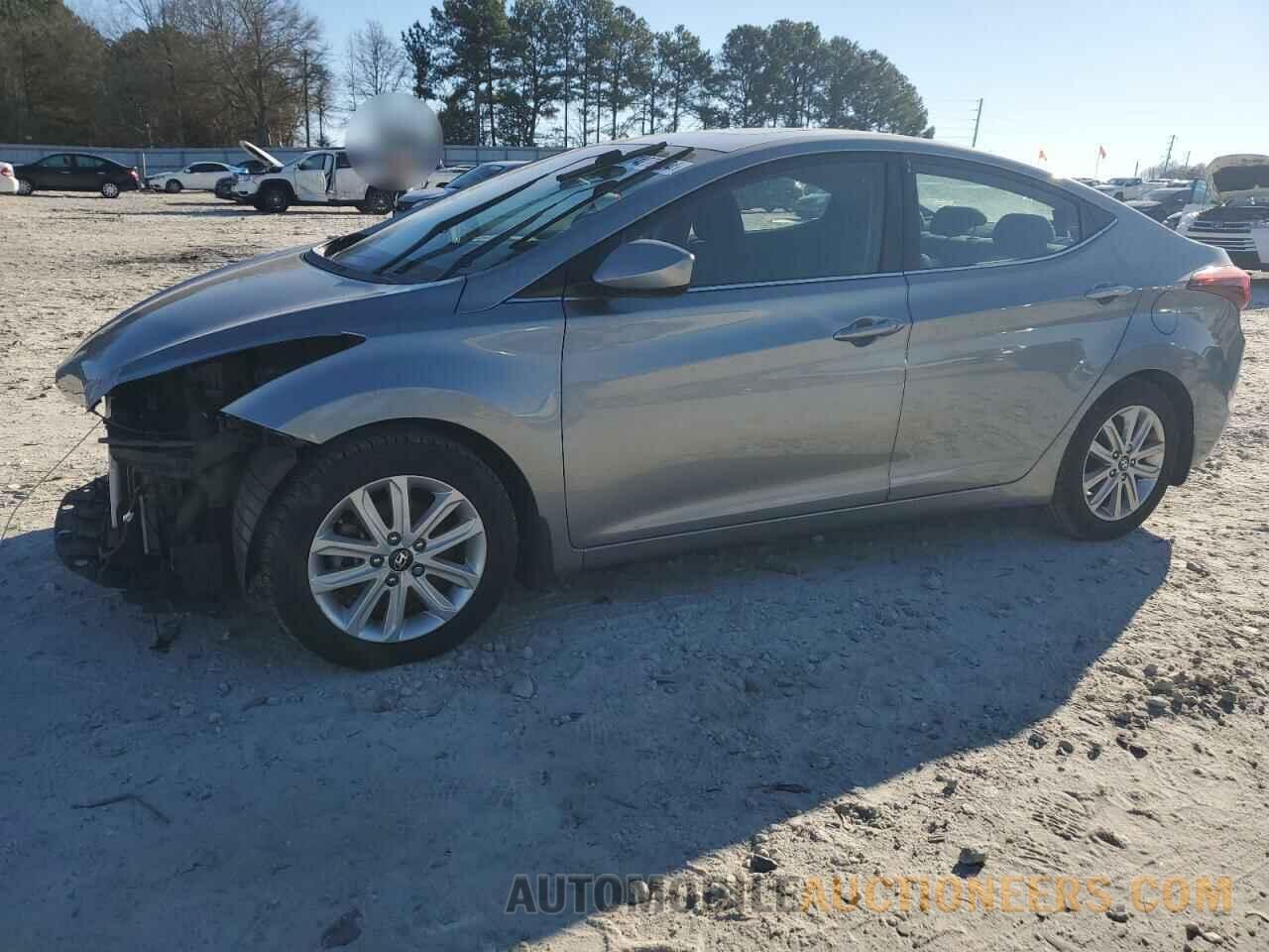 KMHDH4AE9FU424513 HYUNDAI ELANTRA 2015