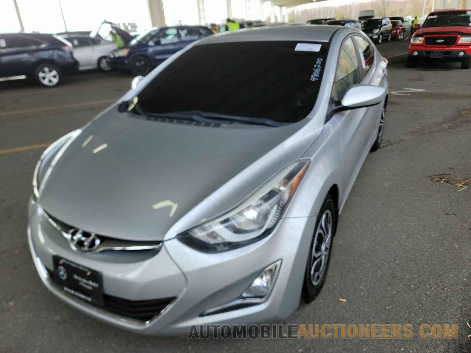 KMHDH4AE9GU501642 Hyundai Elantra SE 2016