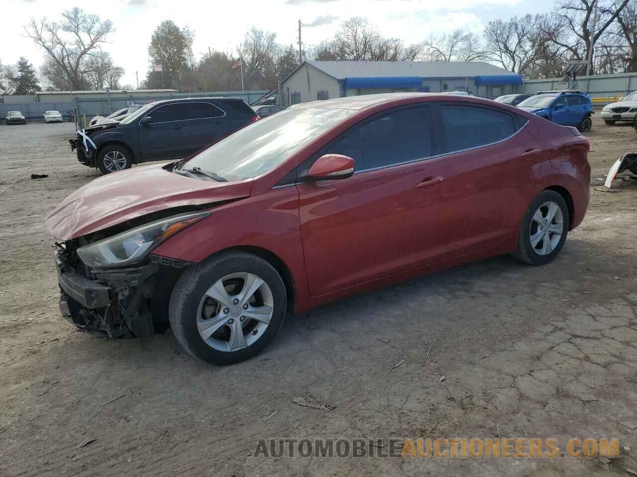 KMHDH4AE9GU586398 HYUNDAI ELANTRA 2016