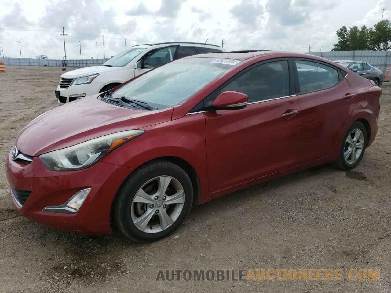 KMHDH4AE9GU592220 HYUNDAI ELANTRA 2016