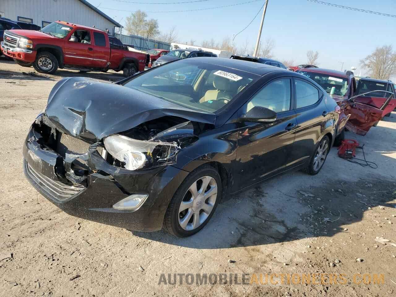 KMHDH4AEXCU208164 HYUNDAI ELANTRA 2012