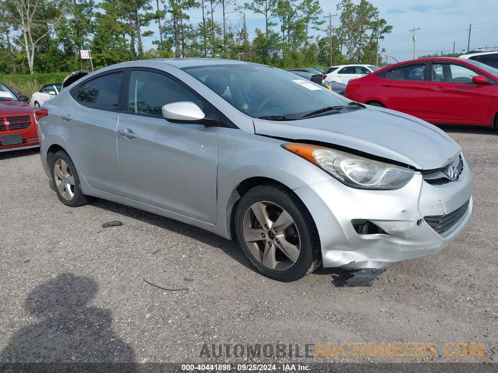 KMHDH4AEXCU209508 HYUNDAI ELANTRA 2012