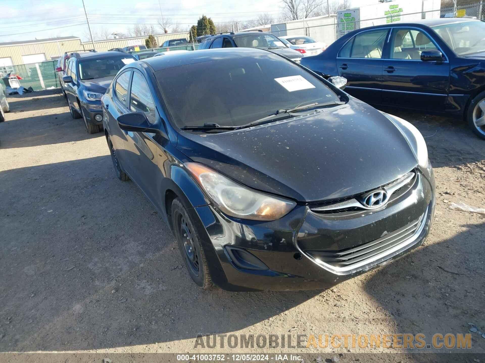 KMHDH4AEXCU281664 HYUNDAI ELANTRA 2012