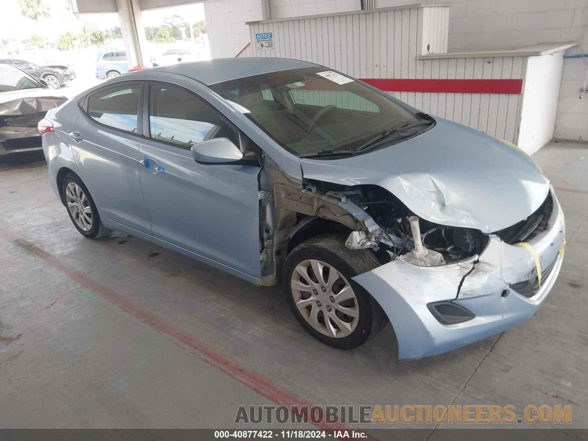 KMHDH4AEXCU300410 HYUNDAI ELANTRA 2012