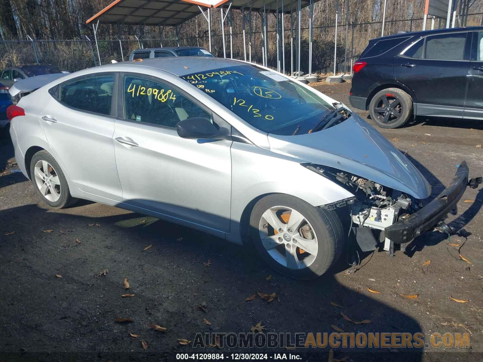 KMHDH4AEXDU011190 HYUNDAI ELANTRA 2013