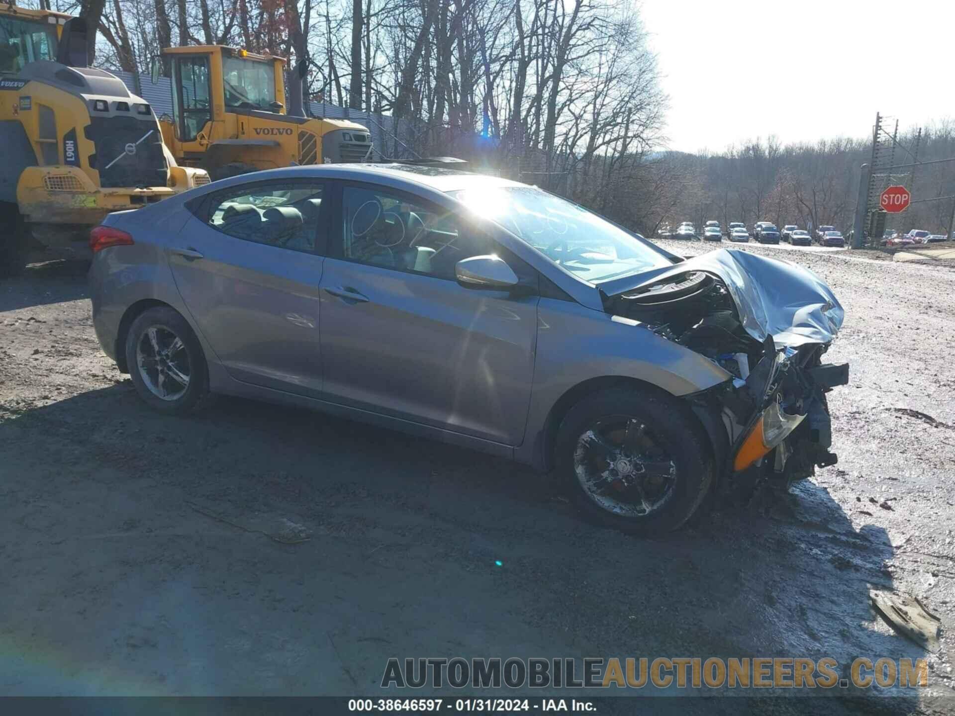 KMHDH4AEXDU506957 HYUNDAI ELANTRA 2013