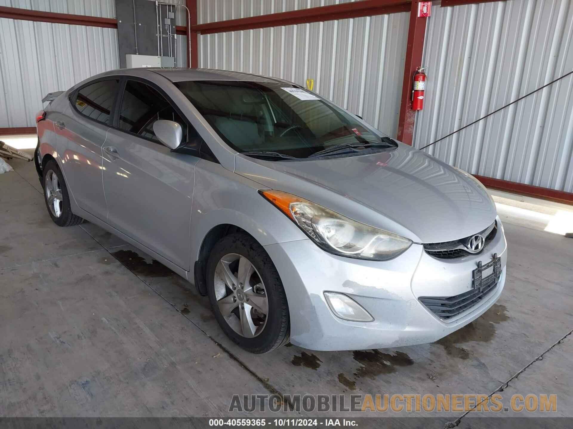 KMHDH4AEXDU637659 HYUNDAI ELANTRA 2013