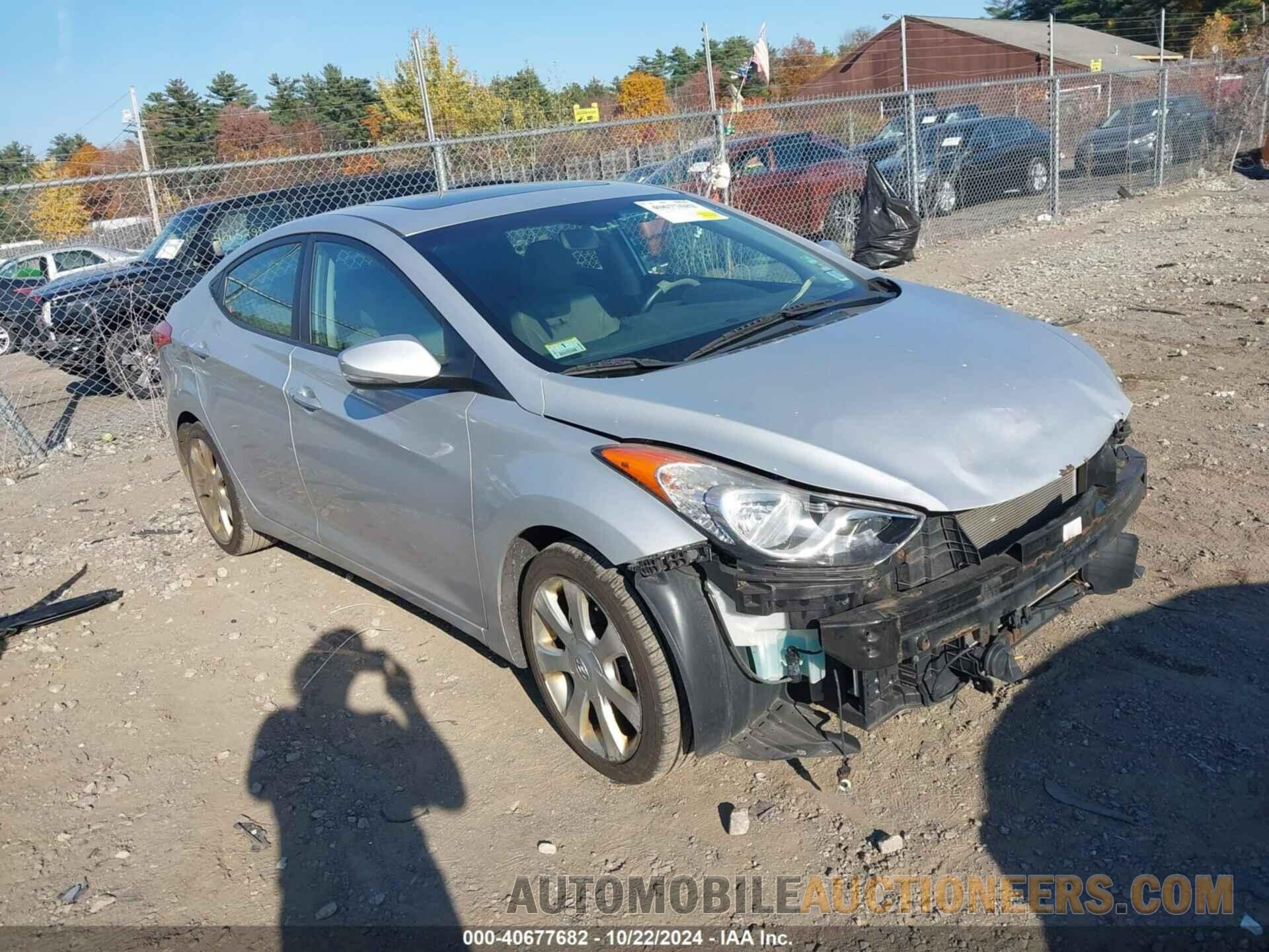 KMHDH4AEXDU642750 HYUNDAI ELANTRA 2013