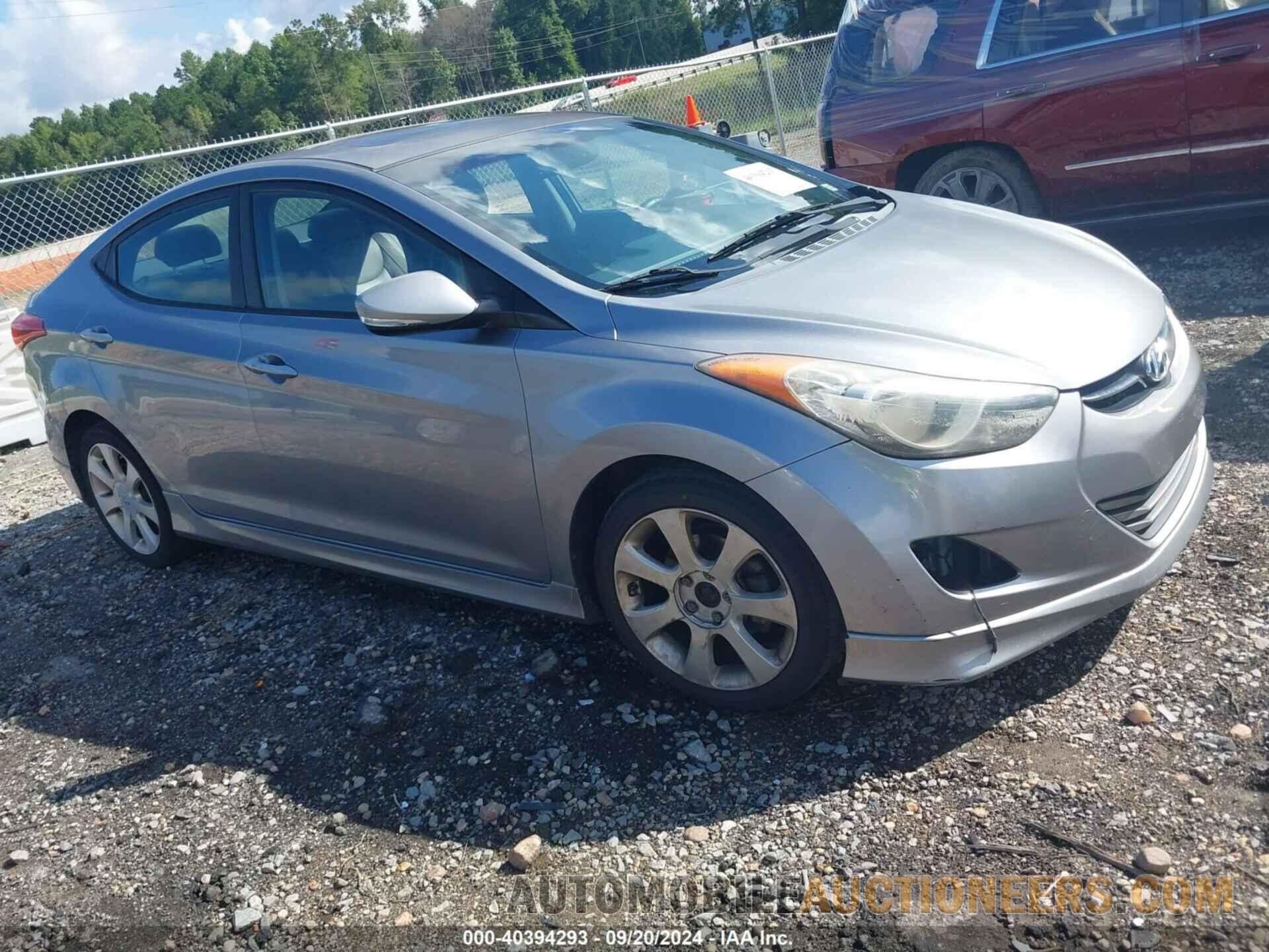 KMHDH4AEXDU704406 HYUNDAI ELANTRA 2013