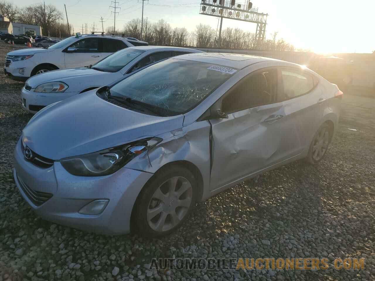 KMHDH4AEXDU763861 HYUNDAI ELANTRA 2013