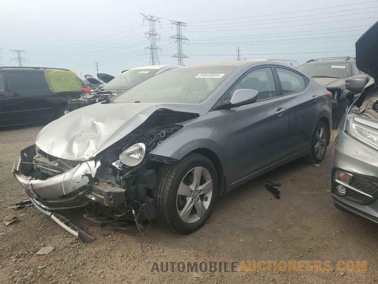 KMHDH4AEXDU900152 HYUNDAI ELANTRA 2013