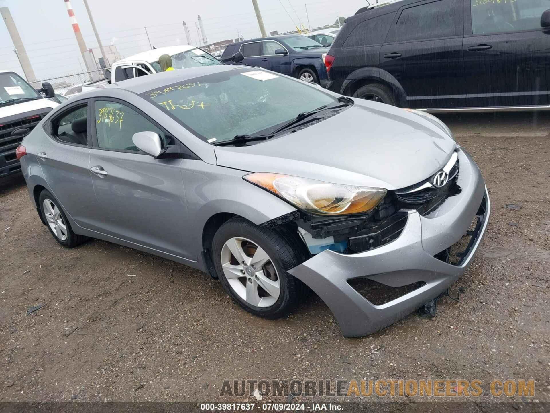 KMHDH4AEXDU932597 HYUNDAI ELANTRA 2013