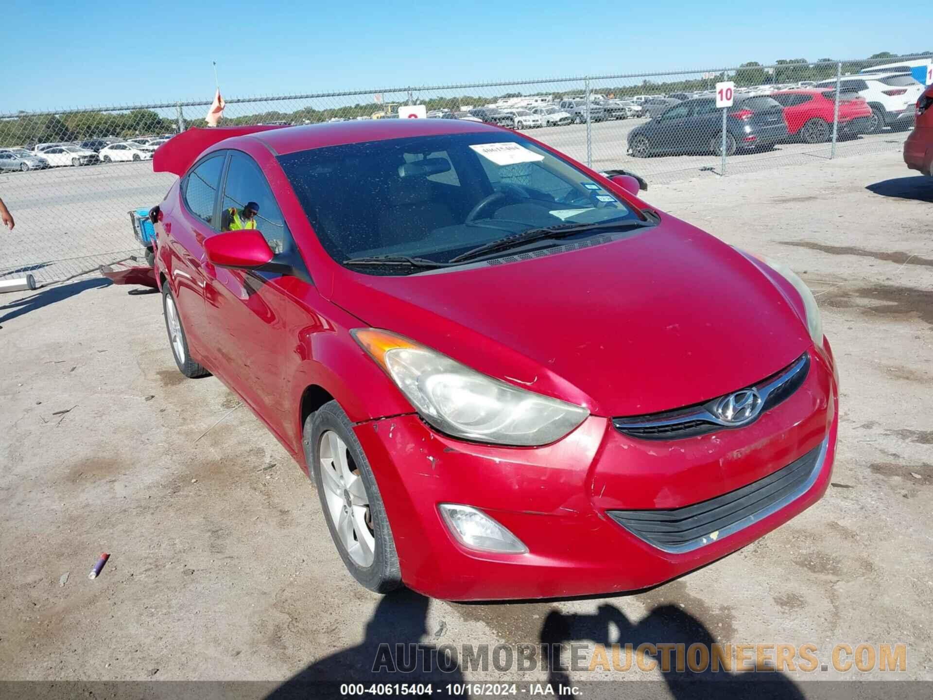 KMHDH4AEXDU997465 HYUNDAI ELANTRA 2013