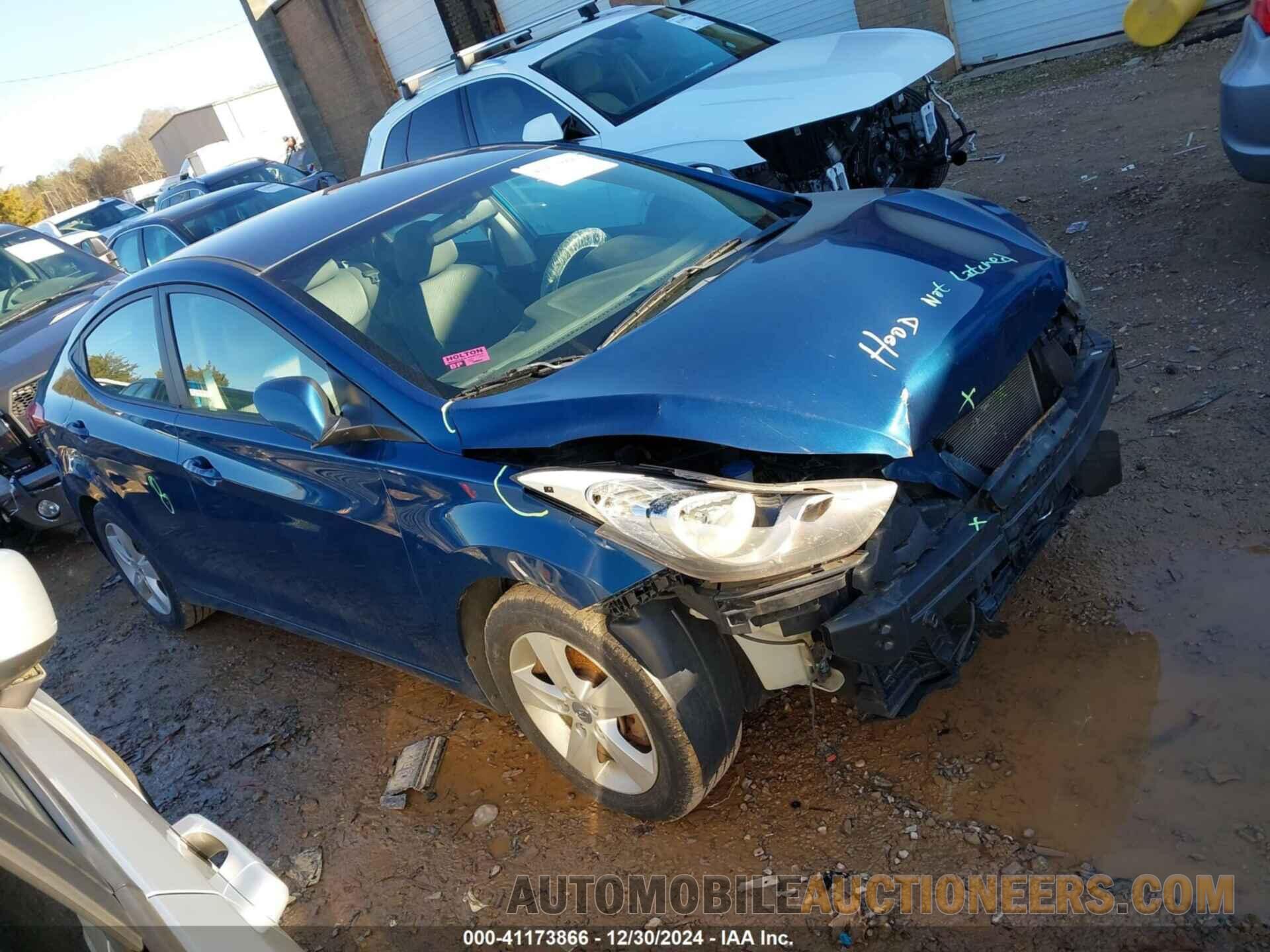 KMHDH4AEXDU998387 HYUNDAI ELANTRA 2013