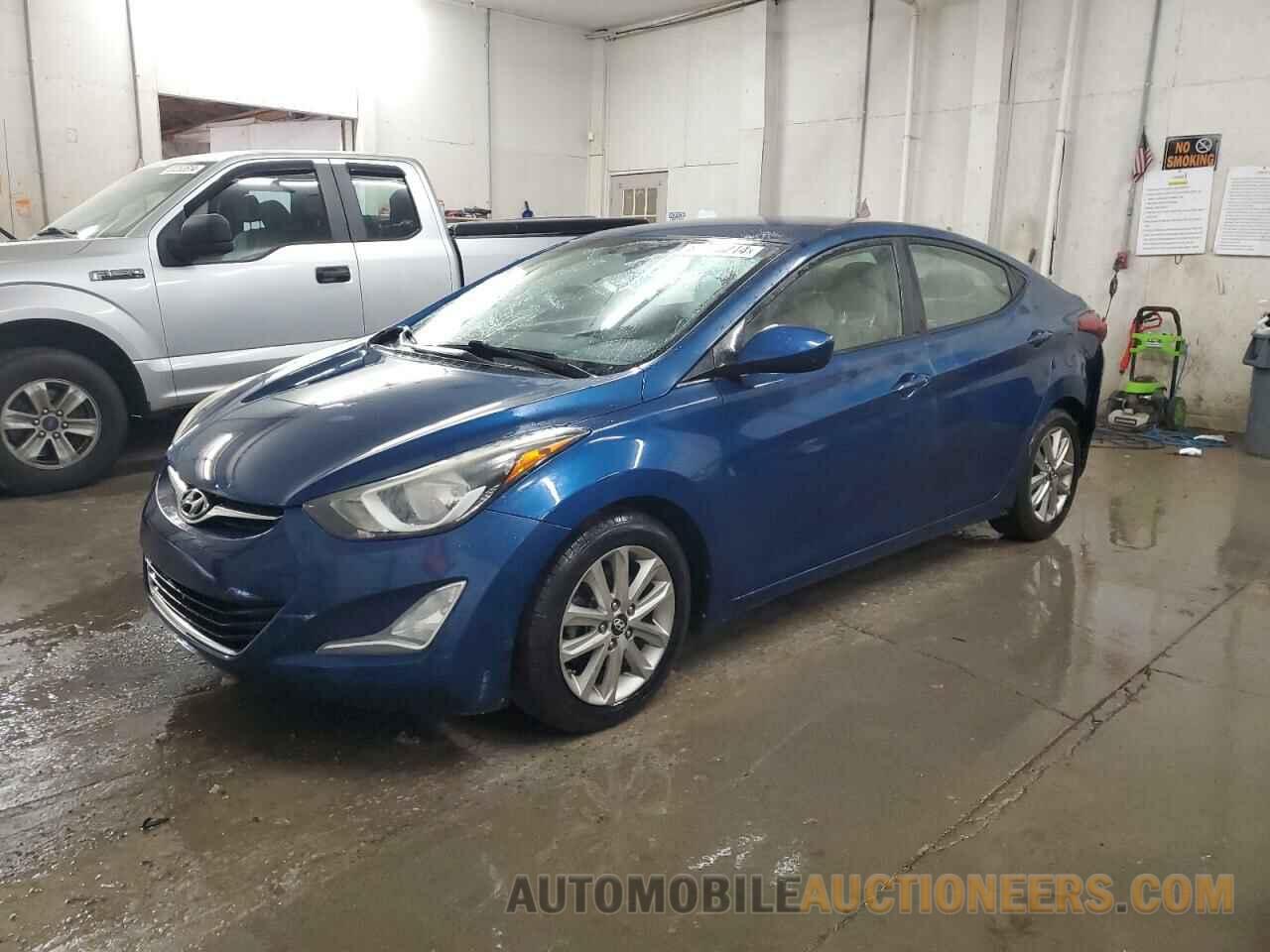 KMHDH4AEXEU048497 HYUNDAI ELANTRA 2014