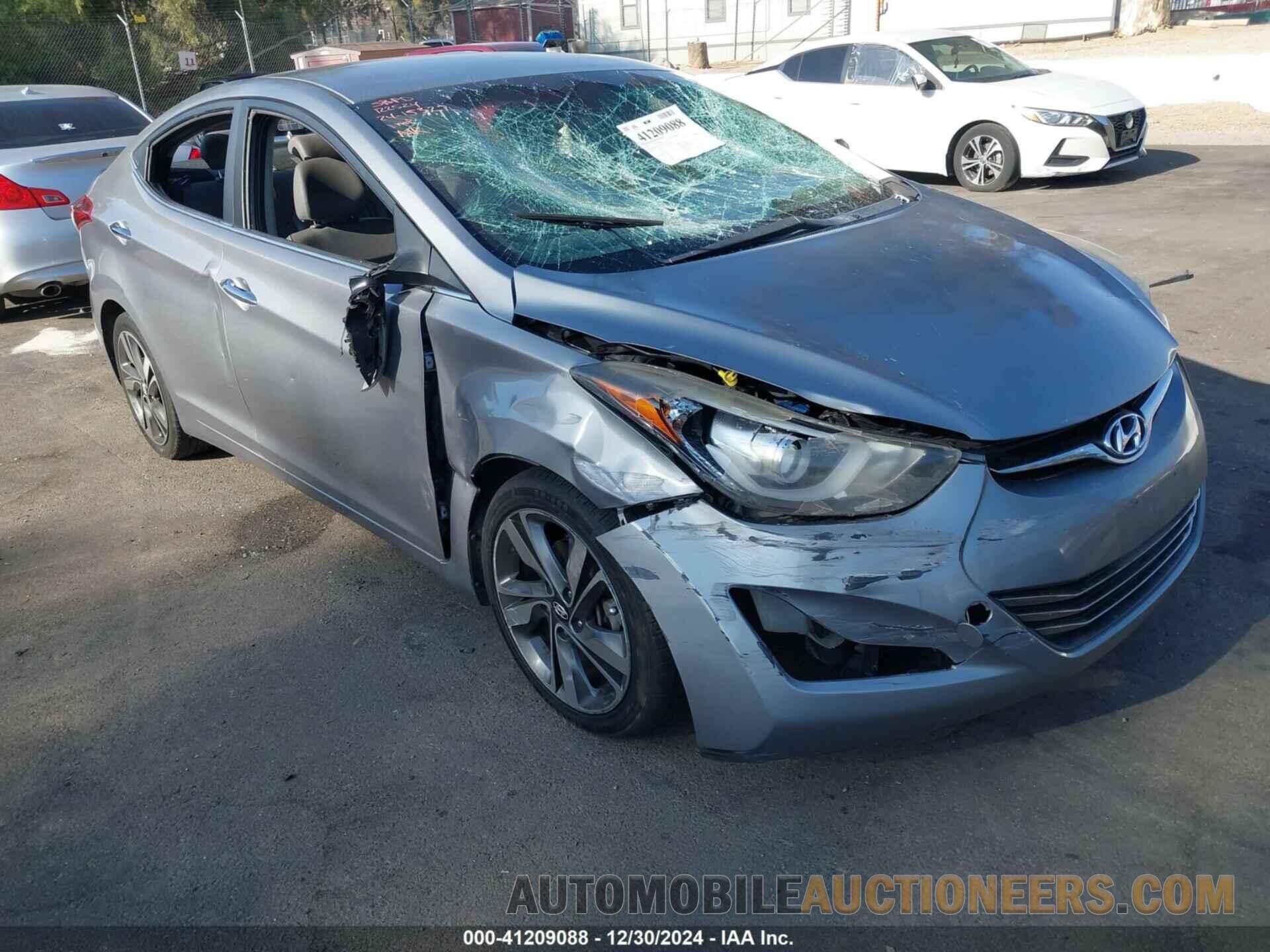 KMHDH4AEXEU061461 HYUNDAI ELANTRA 2014