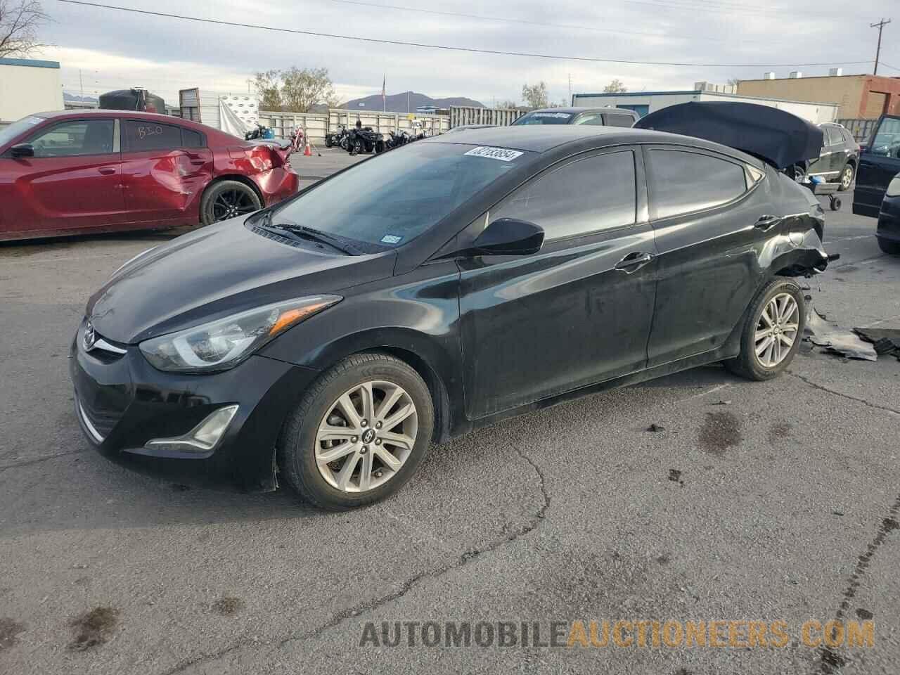 KMHDH4AEXEU149345 HYUNDAI ELANTRA 2014