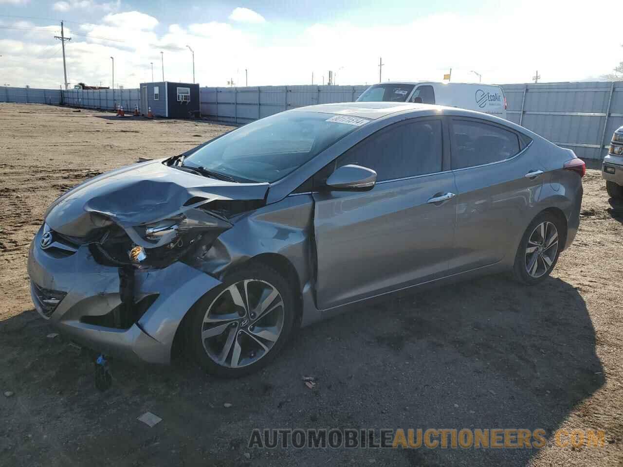 KMHDH4AEXEU162208 HYUNDAI ELANTRA 2014