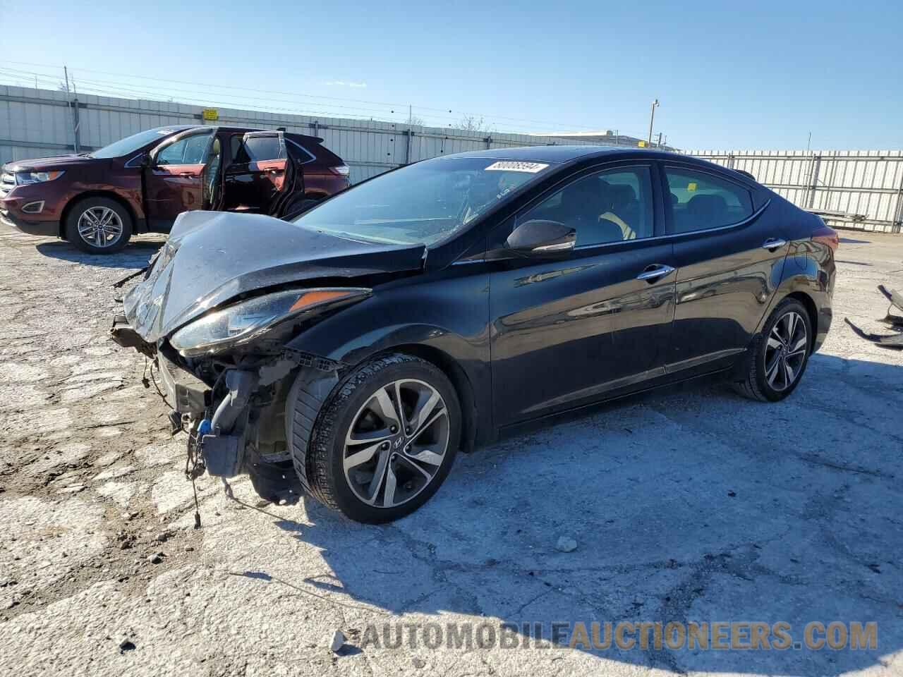 KMHDH4AEXEU172821 HYUNDAI ELANTRA 2014