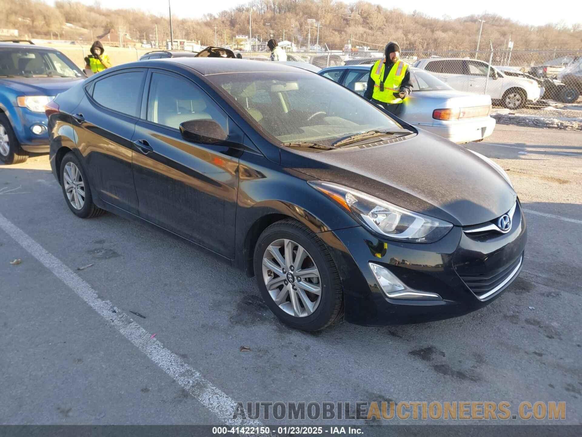 KMHDH4AEXFU310097 HYUNDAI ELANTRA 2015