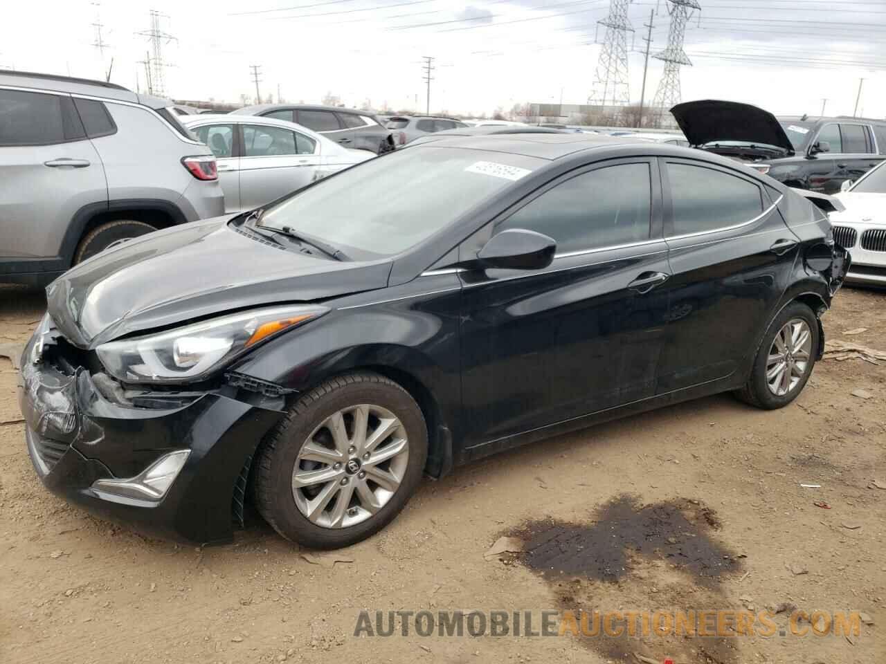 KMHDH4AEXFU342063 HYUNDAI ELANTRA 2015