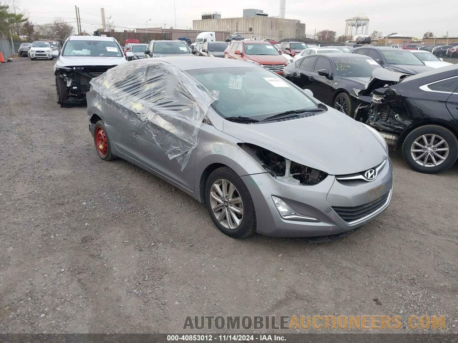 KMHDH4AEXFU352463 HYUNDAI ELANTRA 2015