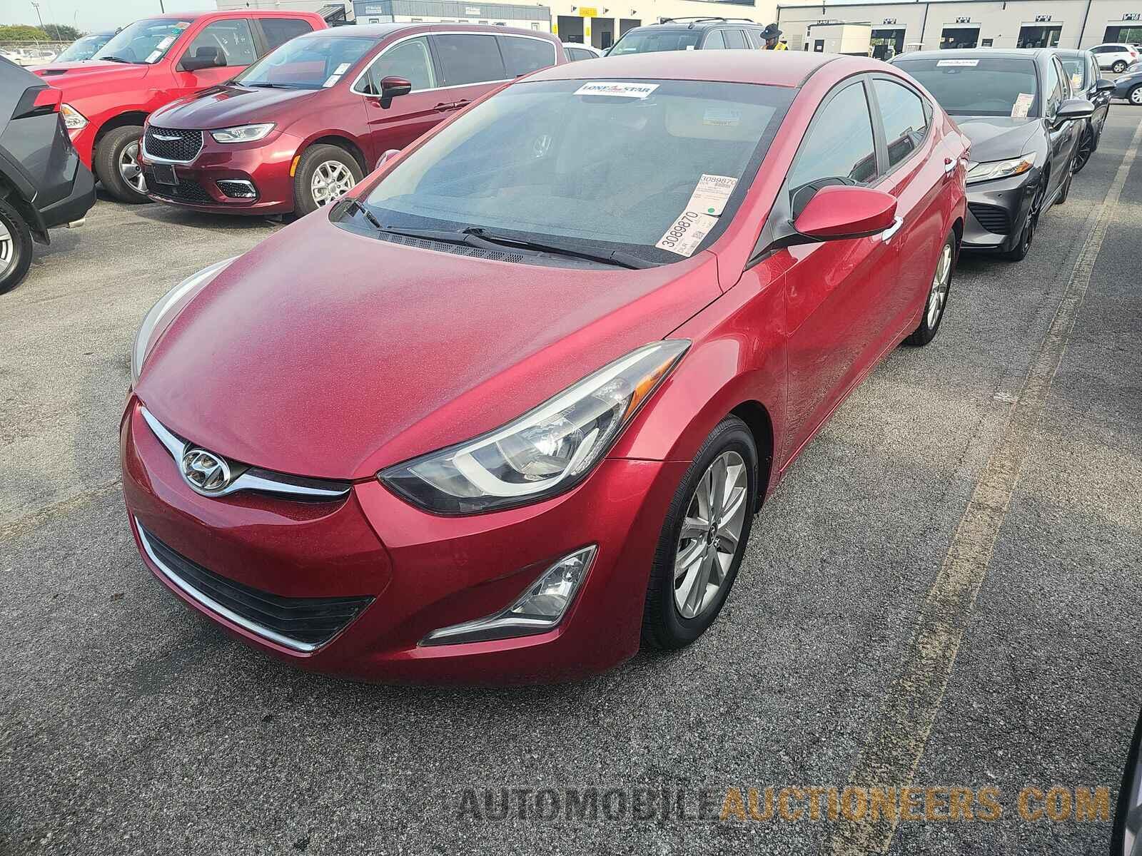 KMHDH4AEXFU382000 Hyundai Elantra SE 2015