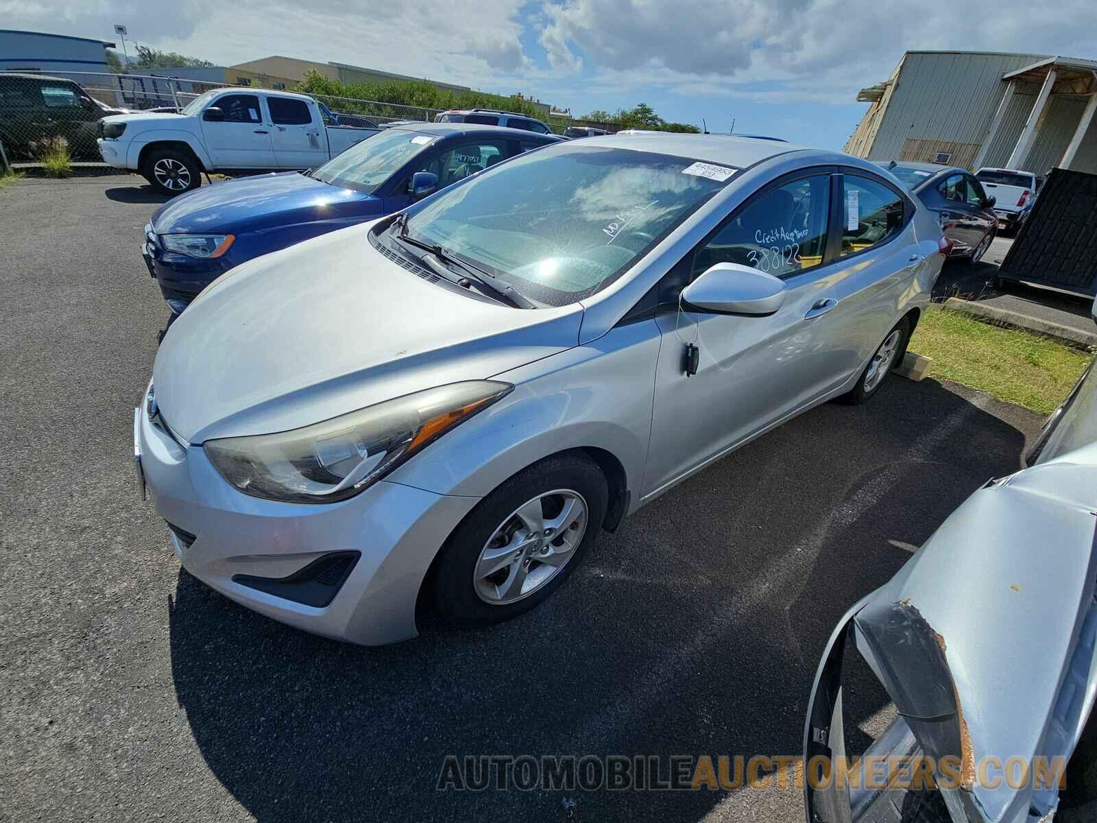 KMHDH4AEXFU388122 Hyundai Elantra SE 2015