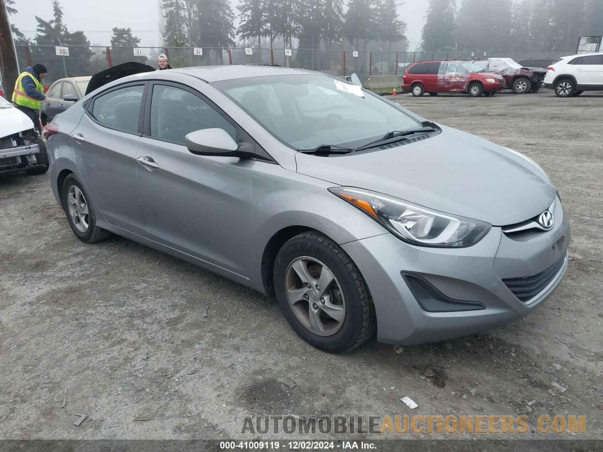 KMHDH4AEXFU415710 HYUNDAI ELANTRA 2015