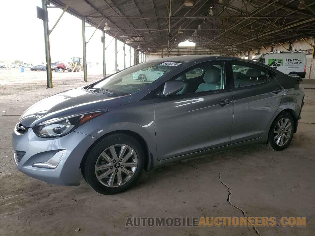 KMHDH4AEXGU478582 HYUNDAI ELANTRA 2016