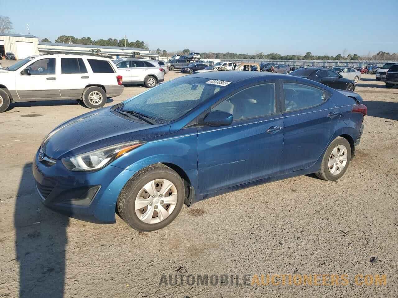 KMHDH4AEXGU517929 HYUNDAI ELANTRA 2016