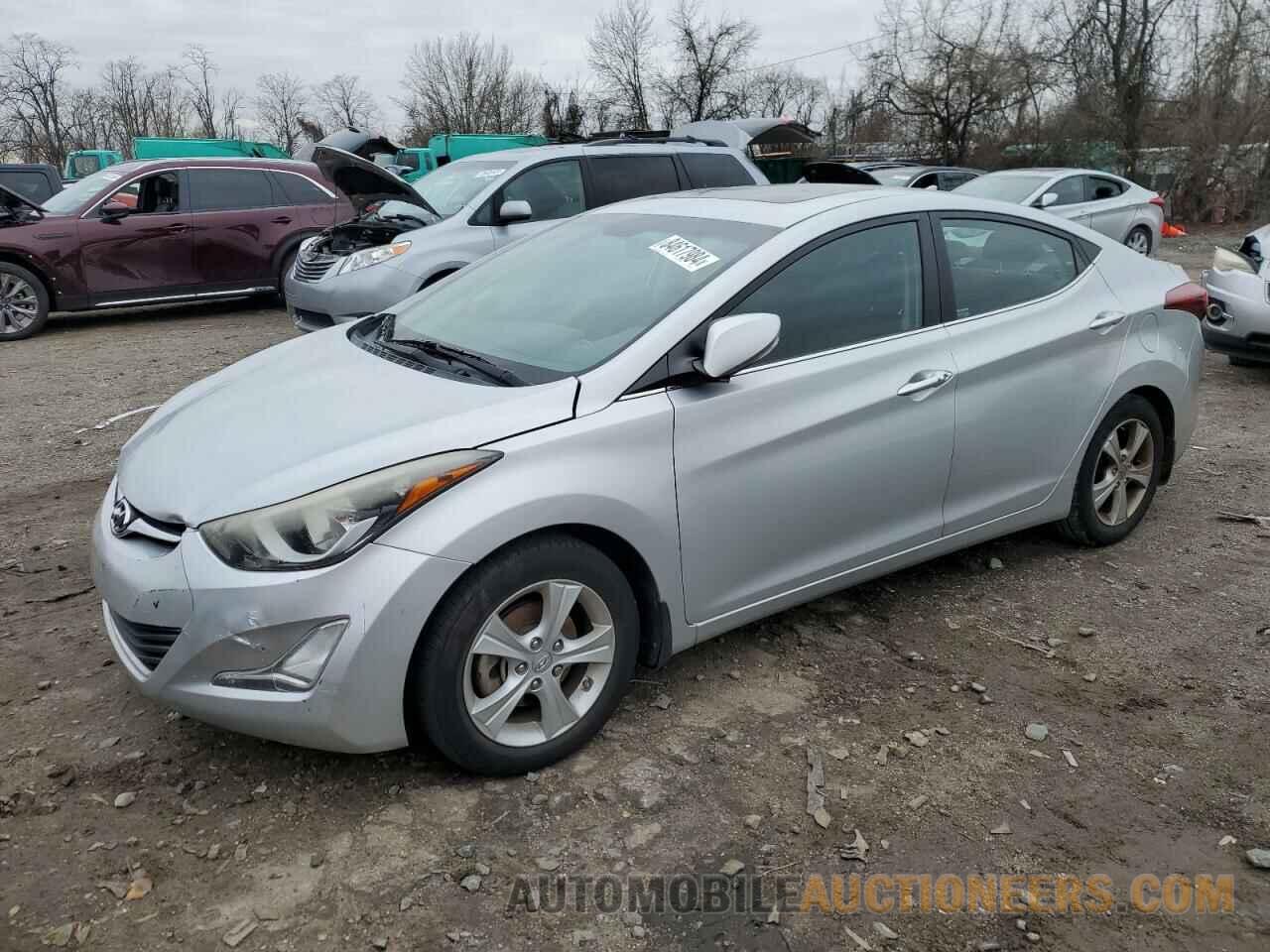 KMHDH4AEXGU579377 HYUNDAI ELANTRA 2016