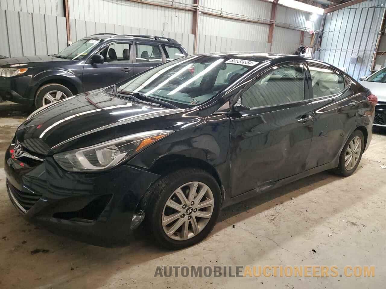 KMHDH4AEXGU587222 HYUNDAI ELANTRA 2016