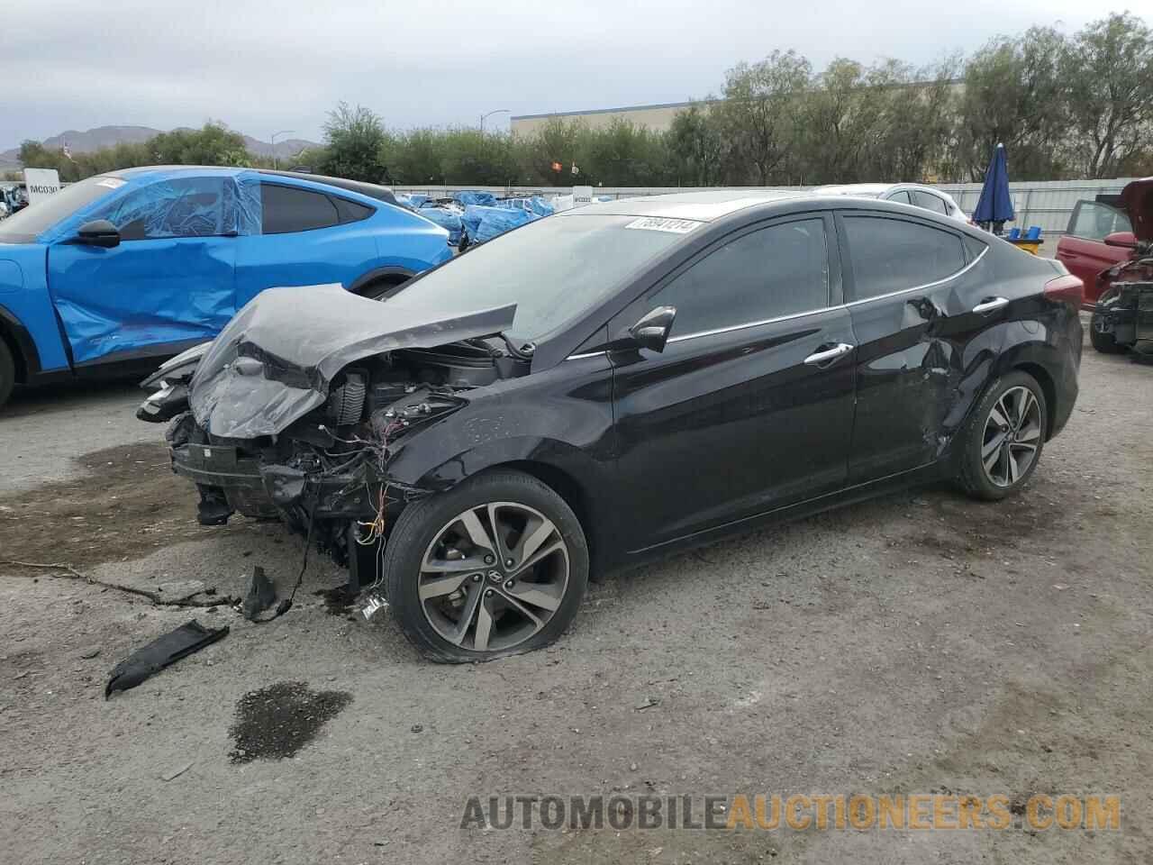 KMHDH4AEXGU626441 HYUNDAI ELANTRA 2016